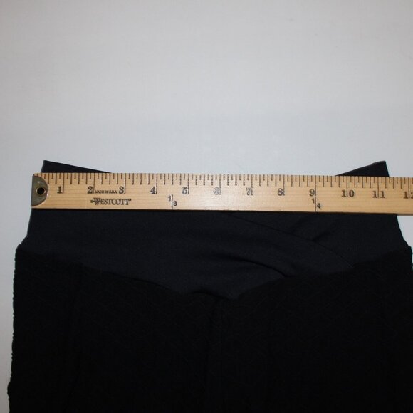 Boom Booty Sz L x 26 Black Elastic Waist Polyester Spandex Active Wear Pant - Picture 11 of 15